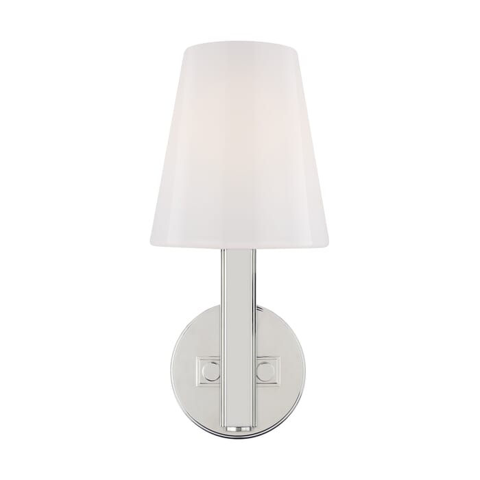 Generation Lighting Logan Wall Sconce in Polished Nickel by Thomas O'Brien Generation Lighting Logan Wall Sconce in Polished Nickel by Thomas O'Brien