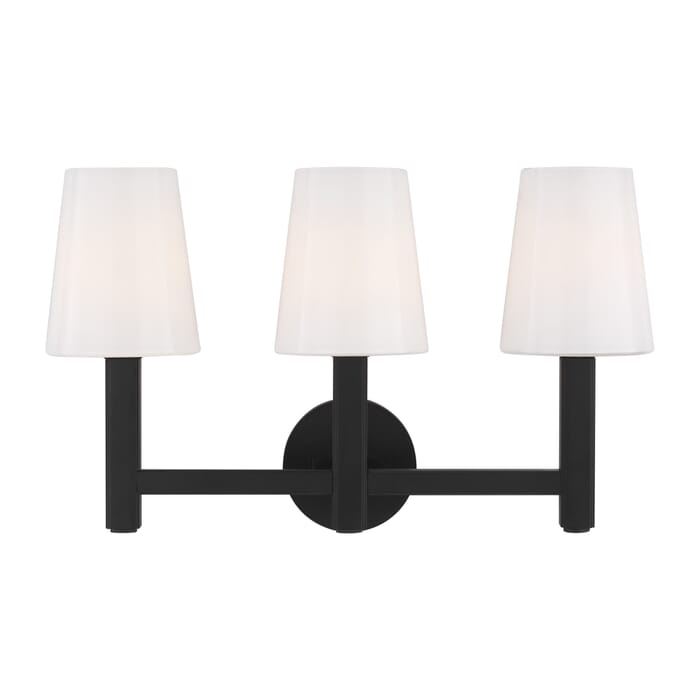 Generation Lighting Logan 3-Light Bathroom Vanity Light in Aged Iron by Thomas O'Brien Generation Lighting Logan 3-Light Bathroom Vanity Light in Aged Iron by Thomas O'Brien