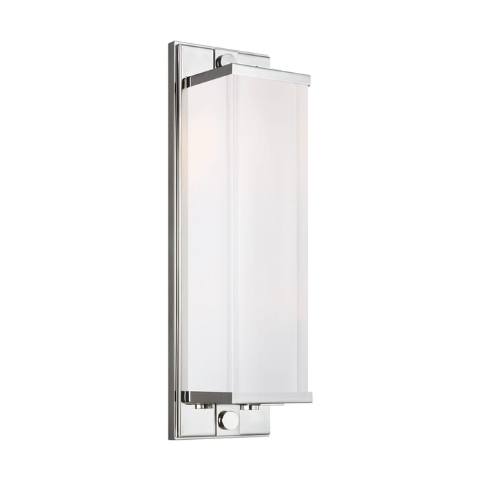Generation Lighting Logan 2-Light Bathroom Vanity Light in Polished Nickel by Thomas O'Brien Generation Lighting Logan 2-Light Bathroom Vanity Light in Polished Nickel by Thomas O'Brien