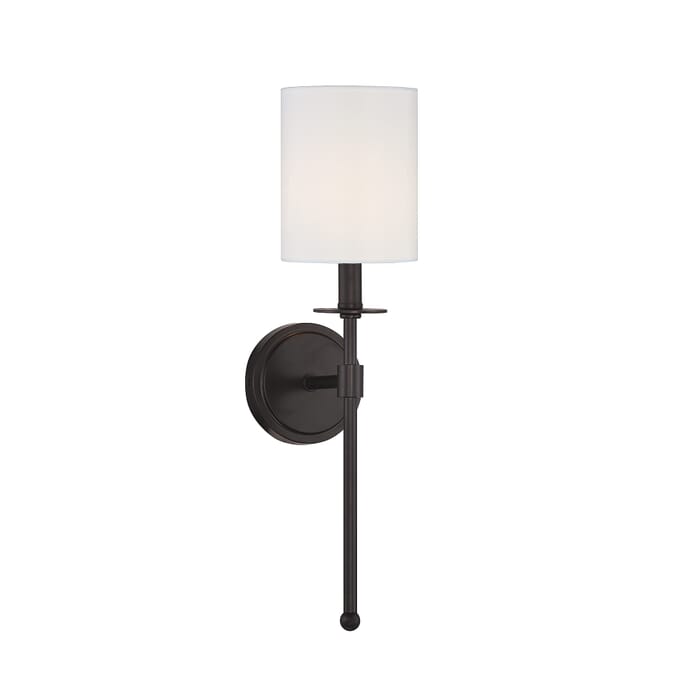 Trade Winds Lighting 1-Light Wall Sconce In Oil Rubbed Bronze Trade Winds Lighting 1-Light Wall Sconce In Oil Rubbed Bronze