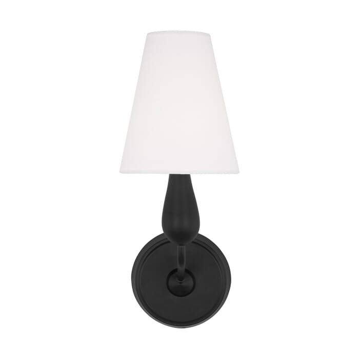 Ziba 1-Light Bathroom Vanity Light in Aged Iron Ziba 1-Light Bathroom Vanity Light in Aged Iron