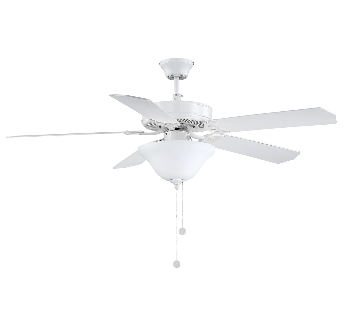 Trade Winds Tobias 52 2-Light Ceiling Fan in White