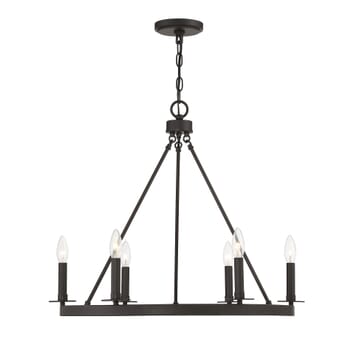 Trade Winds May 6-Light Chandelier in Oil Rubbed Bronze