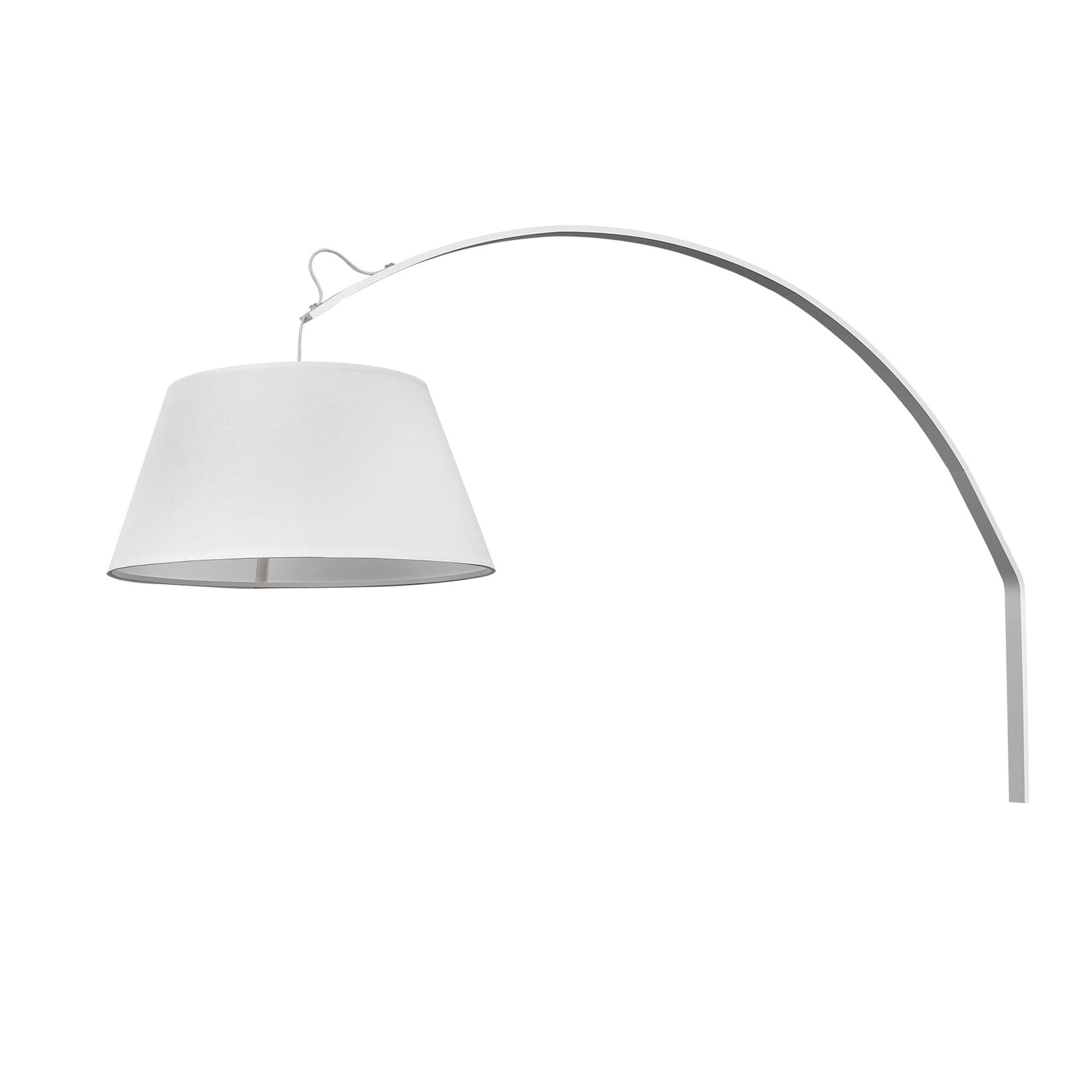 Della 1-Light White Sconce-image