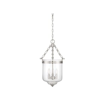 Trade Winds 3-Light Pendant in Brushed Nickel