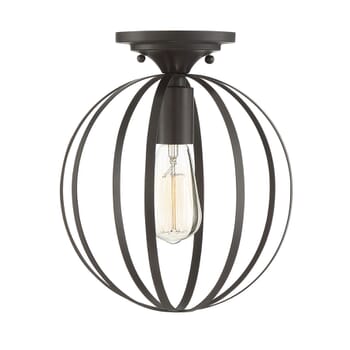 Trade Winds Kenmore Ceiling Light in Oil Rubbed Bronze
