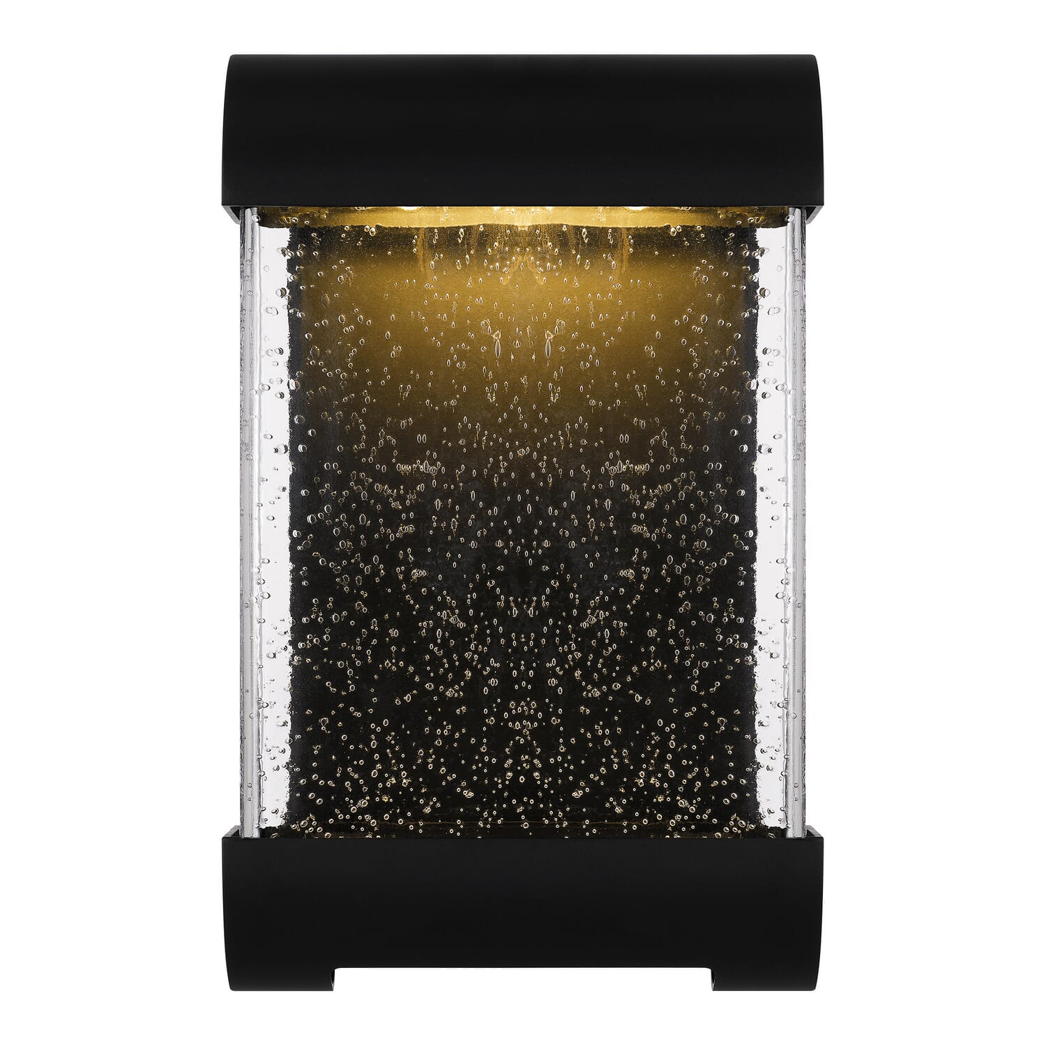 Townes LED Outdoor Wall Lantern in Matte Black