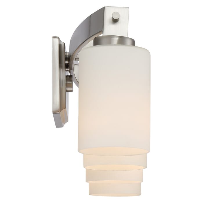 Quoizel Taylor 4-Light 8" Bathroom Vanity Light in Brushed Nickel Quoizel Taylor 4-Light 8" Bathroom Vanity Light in Brushed Nickel