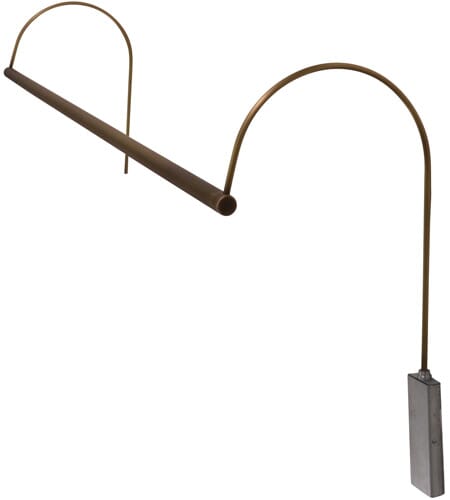 House of Troy Ultra Slim-Line Picture Light in Satin Brass