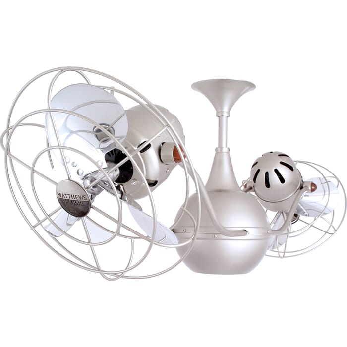 Vent-Bettina 3-Speed AC 42" Ceiling Fan in Brushed Nickel with Brushed Nickel blades Vent-Bettina 3-Speed AC 42" Ceiling Fan in Brushed Nickel with Brushed Nickel blades