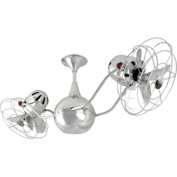 Matthews Vent-Bettina 42" Indoor Ceiling Fan in Polished Chrome