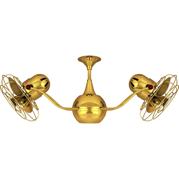 Vent-Bettina 3-Speed AC 42" Ceiling Fan in Gold with Ouro blades Vent-Bettina 3-Speed AC 42" Ceiling Fan in Gold with Ouro blades