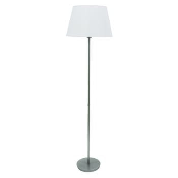 House of Troy Vernon 3-Light 64" Floor Lamp in Platinum Gray