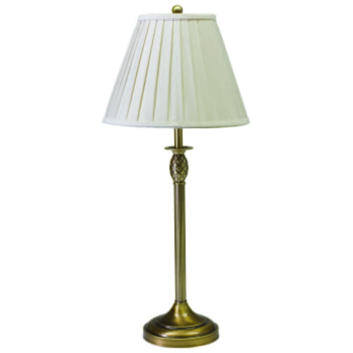 House of Troy Vergennes Table Lamp in Antique Brass Finish House of Troy Vergennes Table Lamp in Antique Brass Finish