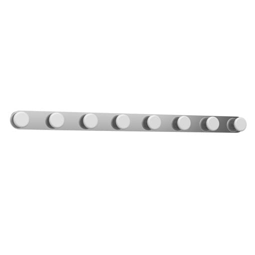 Kuzco Rezz Bathroom Vanity Light in Chrome