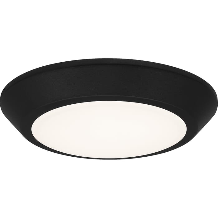 Verge LED Flush Mount in Earth Black Verge LED Flush Mount in Earth Black