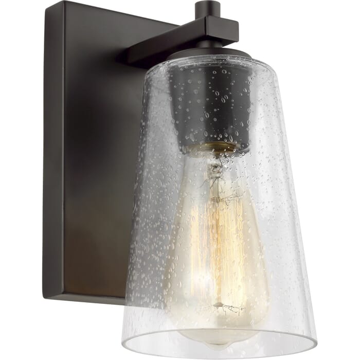 Generation Lighting Mercer Wall Sconce in Oil Rubbed Bronze by Sean Lavin Generation Lighting Mercer Wall Sconce in Oil Rubbed Bronze by Sean Lavin