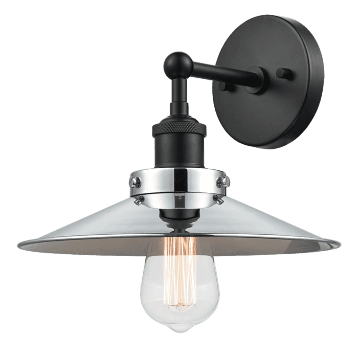 Matteo Bulstrode'S Workshop 1-Light Wall Sconce In Black Matteo Bulstrode'S Workshop 1-Light Wall Sconce In Black