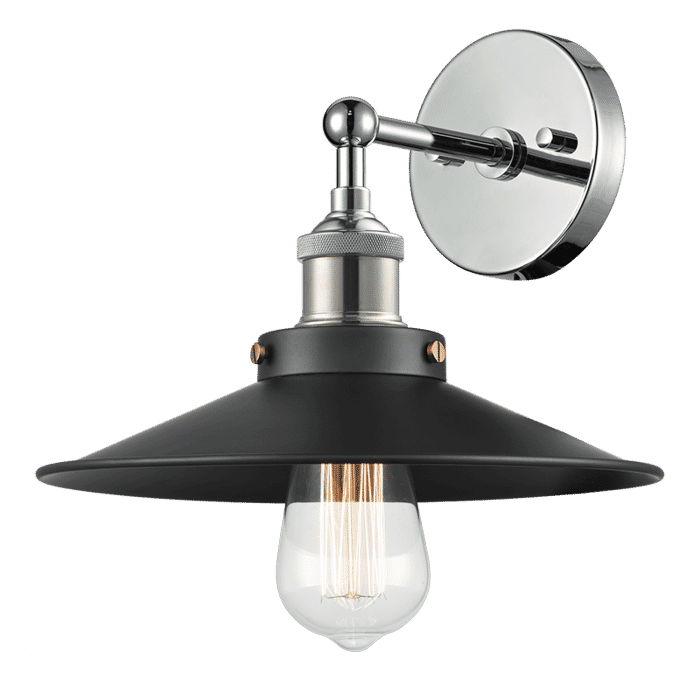 Matteo Bulstrode'S Workshop 1-Light Wall Sconce In Chrome Matteo Bulstrode'S Workshop 1-Light Wall Sconce In Chrome