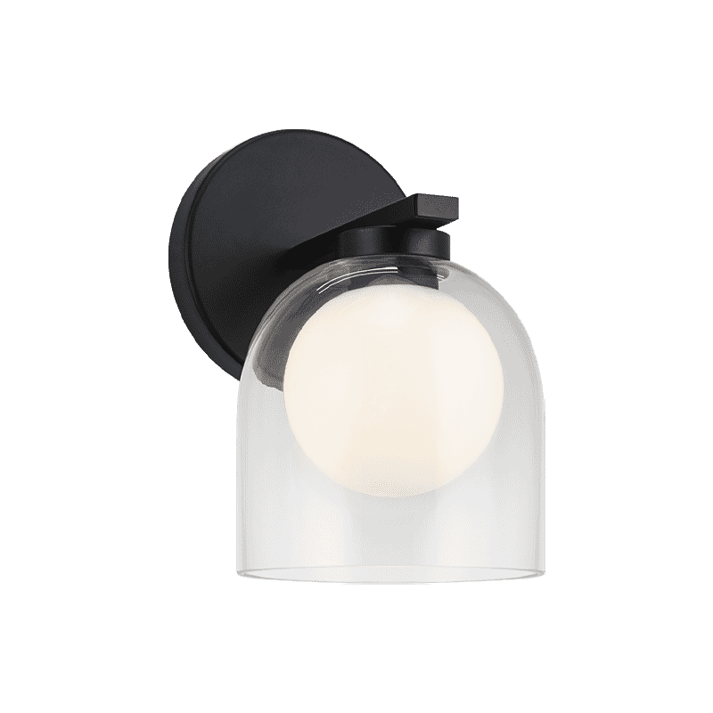 Matteo Derbishone 1-Light Wall Sconce In Black