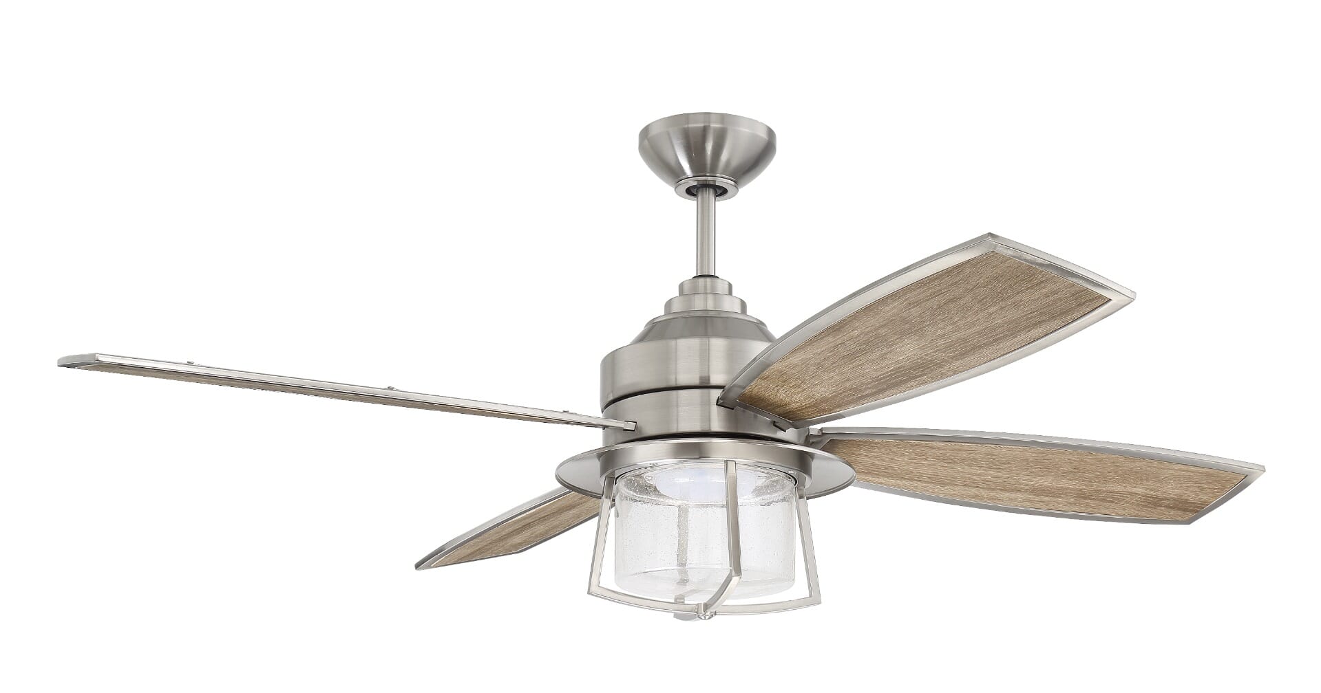 Craftmade Waterfront Indoor Ceiling Fan in Brushed Polished Nickel