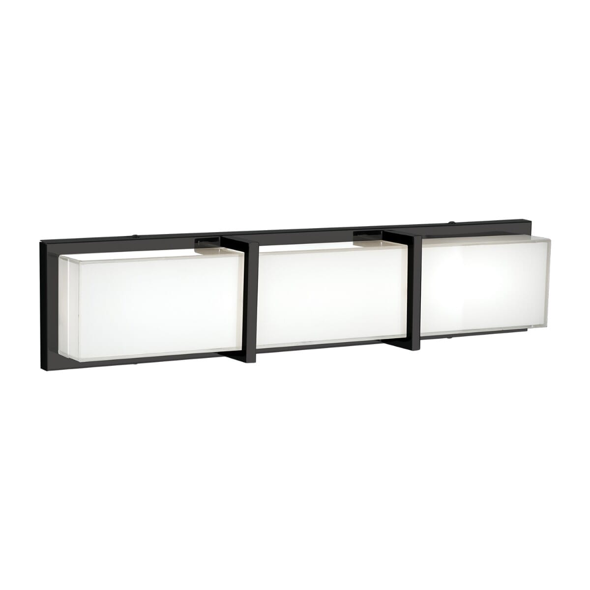 Watford LED Bathroom Vanity Light in Black