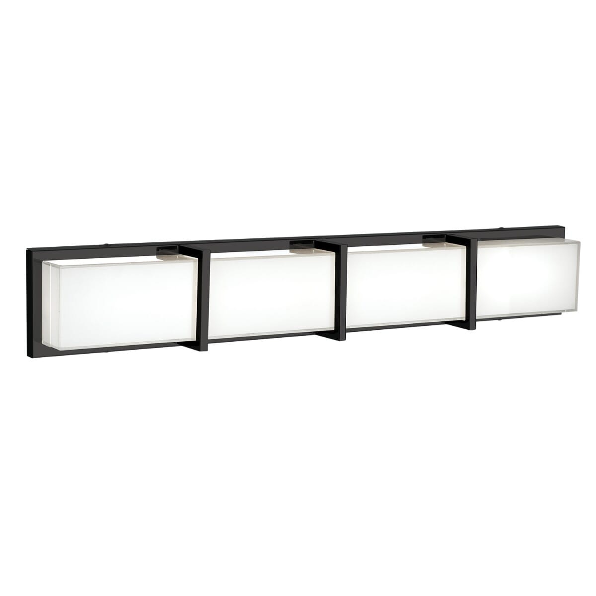 Watford LED Bathroom Vanity Light in Black