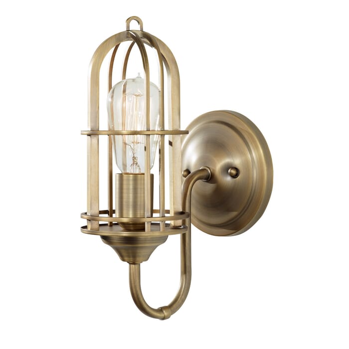 Feiss Urban Renewal Dark Antique Brass Wall Sconce Feiss Urban Renewal Dark Antique Brass Wall Sconce