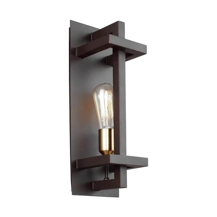 Feiss Finnegan 17" Wall Sconce in New World Bronze Feiss Finnegan 17" Wall Sconce in New World Bronze