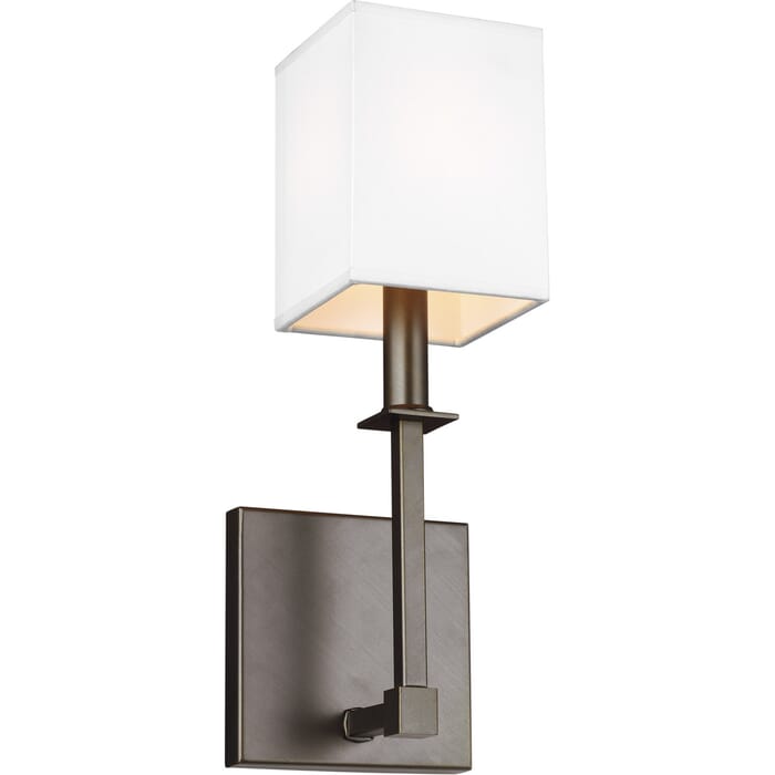 Feiss Quinn 14.88" Wall Sconce in Antique Bronze Feiss Quinn 14.88" Wall Sconce in Antique Bronze