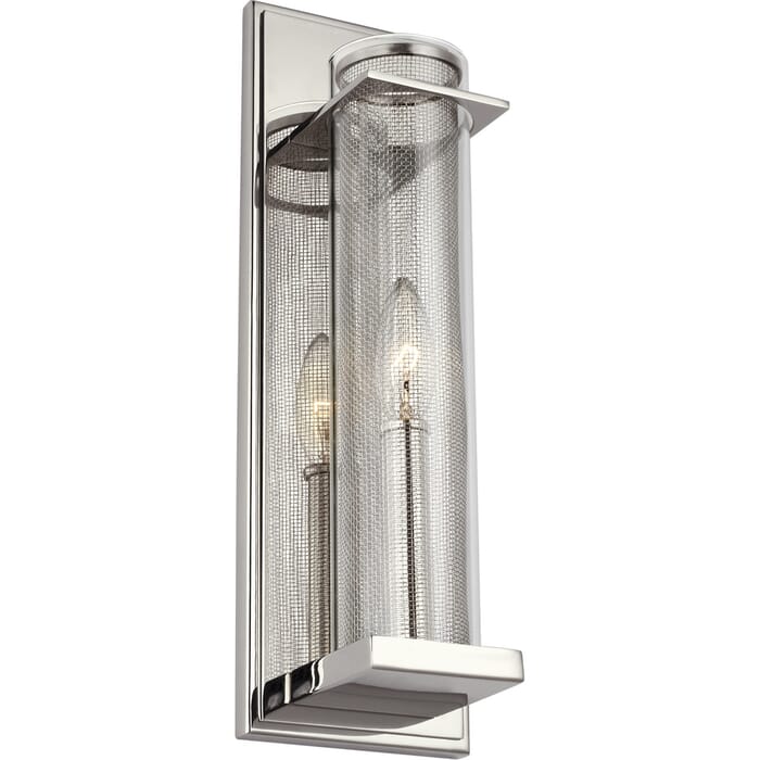 Generation Lighting Silo Wall Sconce in Polished Nickel by Sean Lavin Generation Lighting Silo Wall Sconce in Polished Nickel by Sean Lavin