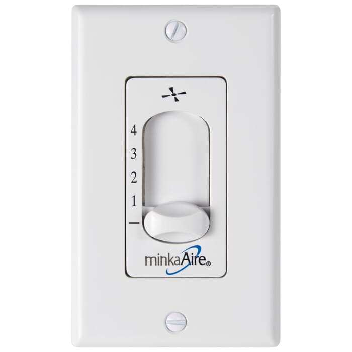 Minka-Aire Wall Control System in White Minka-Aire Wall Control System in White