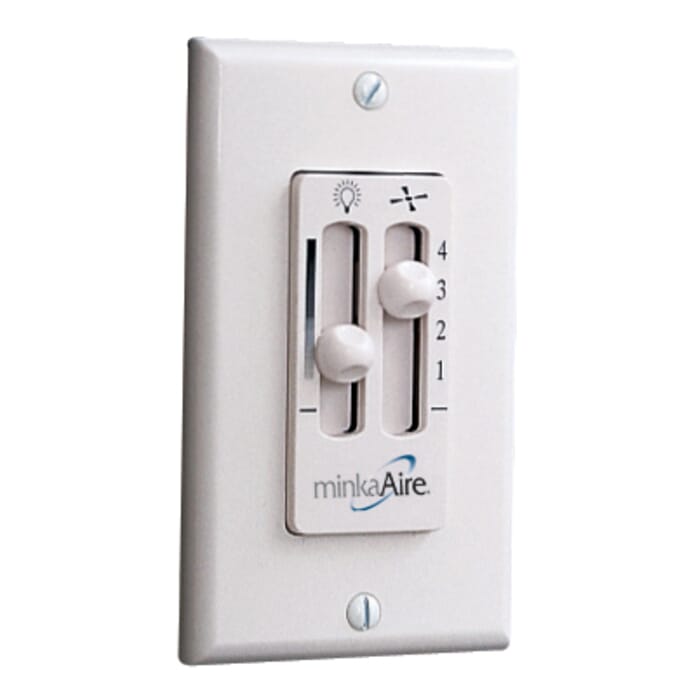 Minka-Aire Wall Control System in White Minka-Aire Wall Control System in White