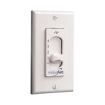 Minka-Aire Wall Speed Control in White