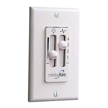 Minka-Aire 4 Speed Wall Control in White