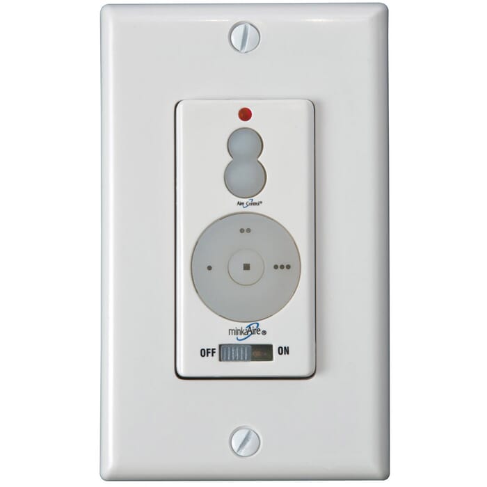 Minka-Aire Wall Control System in White Minka-Aire Wall Control System in White