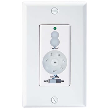 Minka-Aire DC Fan Wall Remote Control Full Function in White
