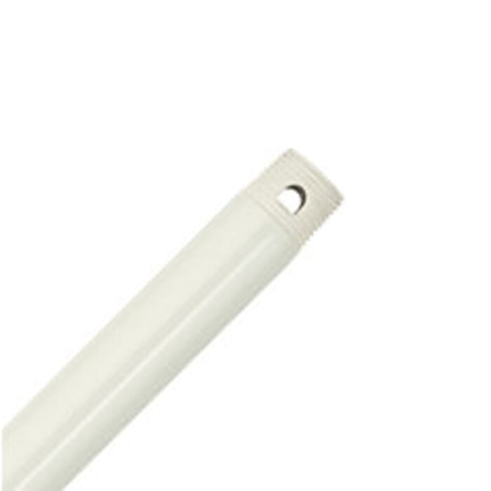 Hunter 48" Extension Downrod - White Hunter 48" Extension Downrod - White