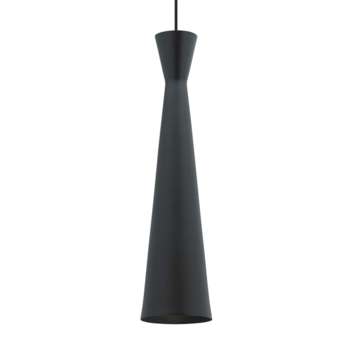 Tech Windsor 18" Pendant Light in Black and Black Tech Windsor 18" Pendant Light in Black and Black