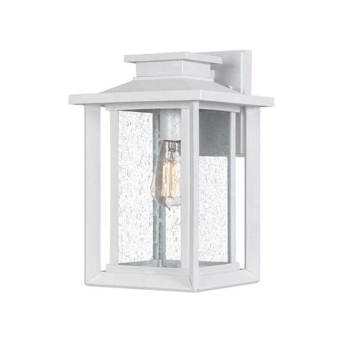 Quoizel Wakefield Outdoor Hanging Light in White Lustre Quoizel Wakefield Outdoor Hanging Light in White Lustre