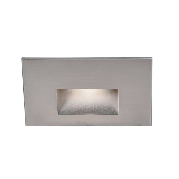 WAC Lighting 277V LEDme Horrizontal Indoor/Outdoor Step & Wall Light in Stainless Steel WAC Lighting 277V LEDme Horrizontal Indoor/Outdoor Step & Wall Light in Stainless Steel