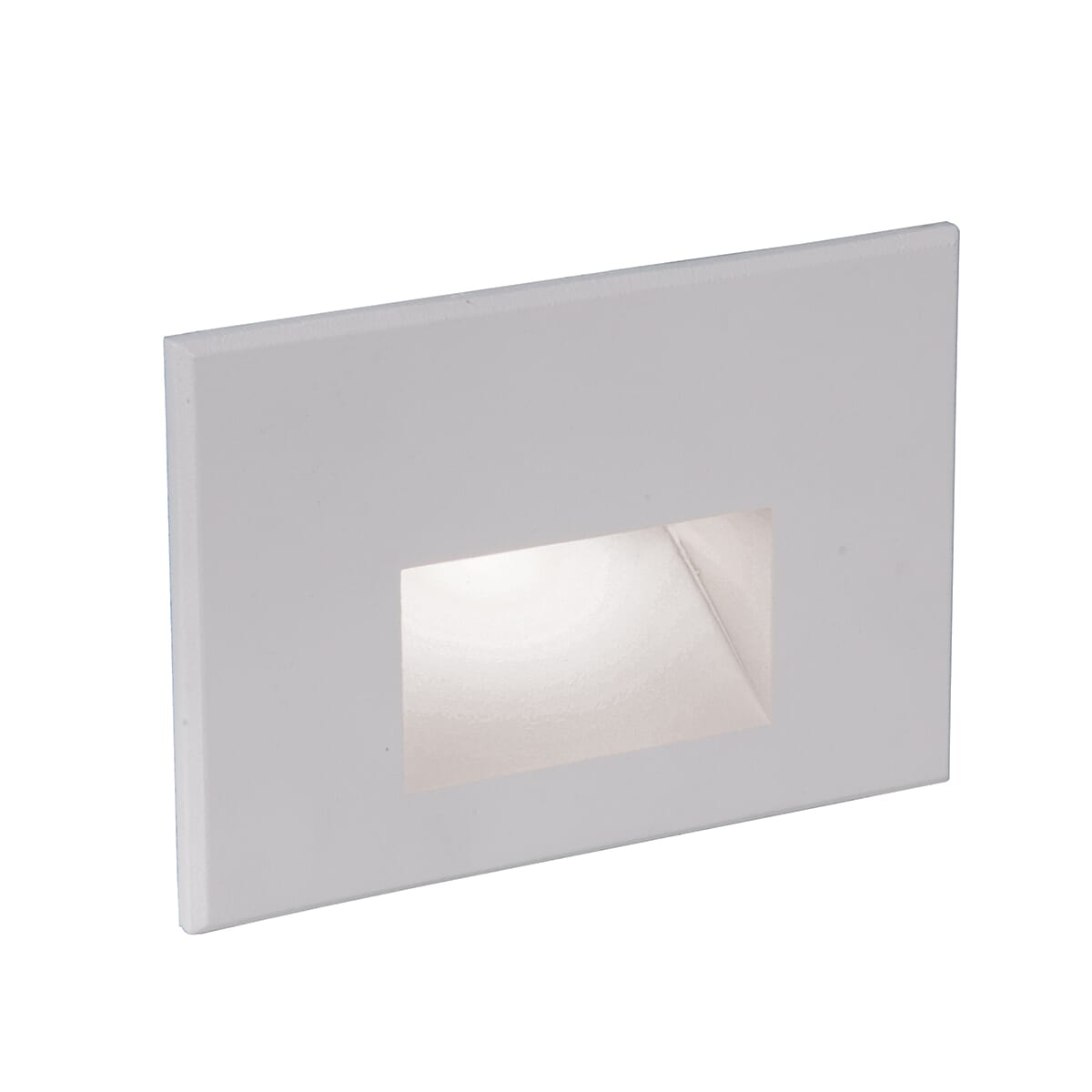 WAC STEP LGT 120V 2700K ANTI MICROBIAL WHITE in White on Aluminum - WL-LED101-27-WT