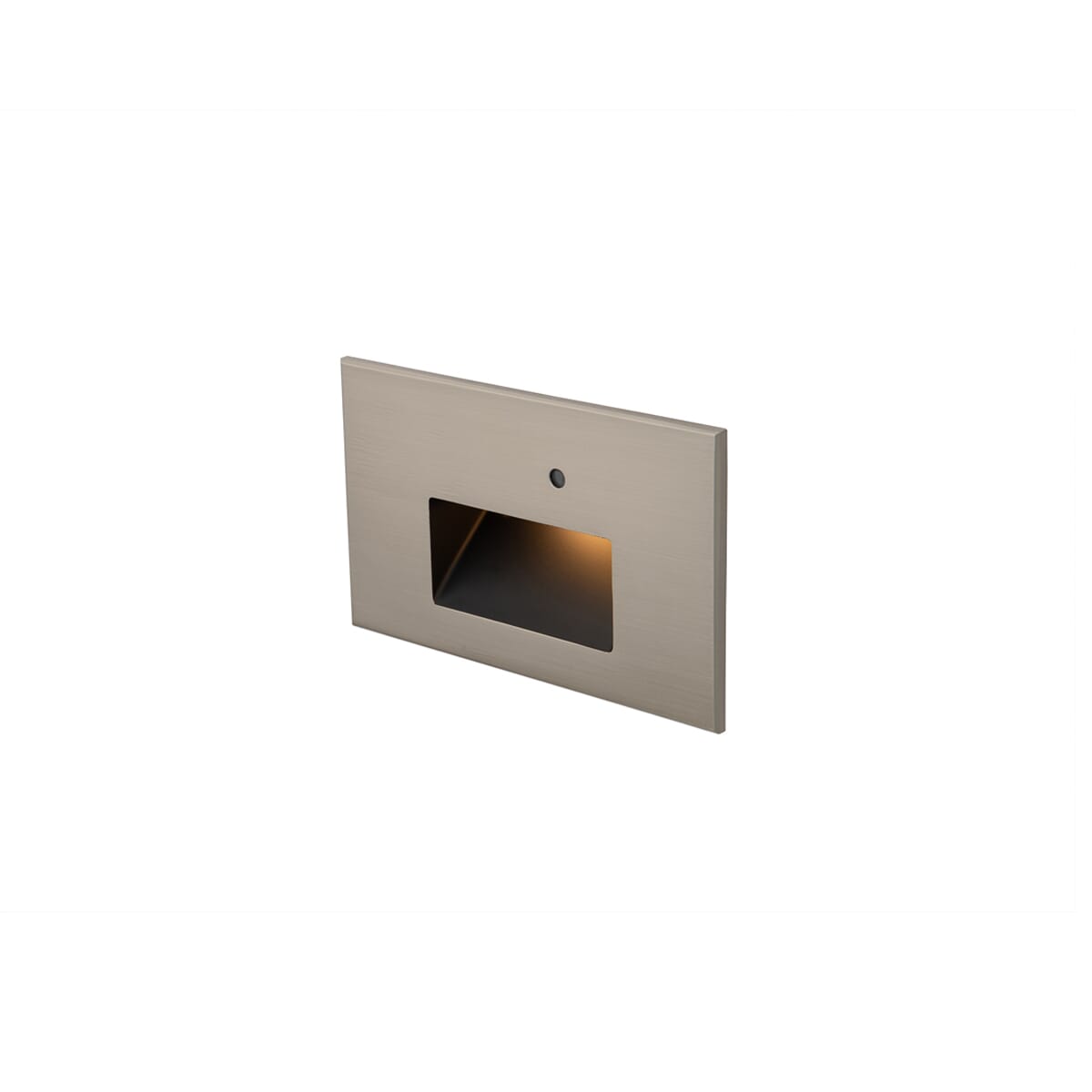 WAC Step Light With Photocell 3000K Wall Sconce in Brush Nickel on Aluminum - WL-LED102-30-BN