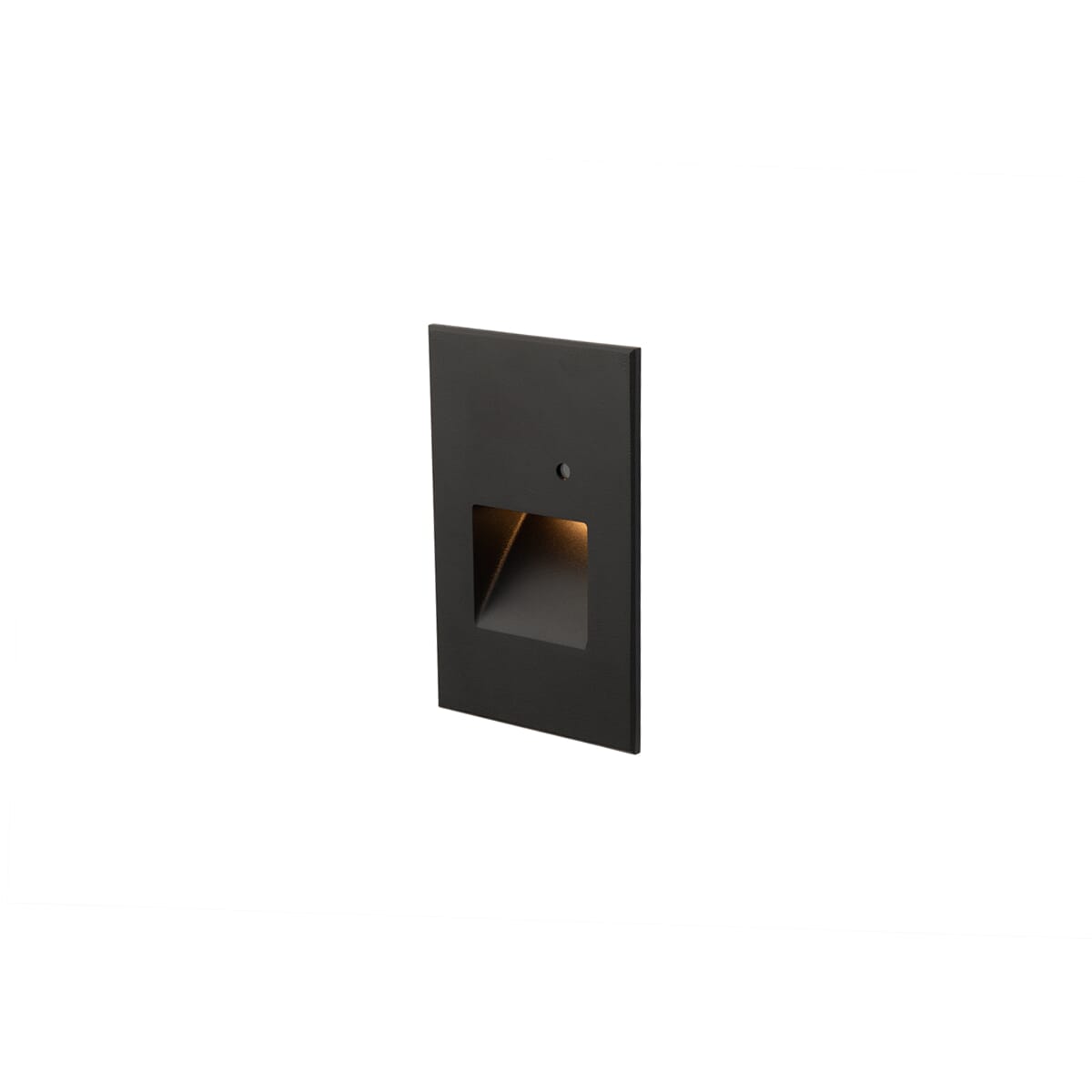 WAC Step Light With Photocell 3000K Wall Sconce in Black on Aluminum - WL-LED202-30-BK