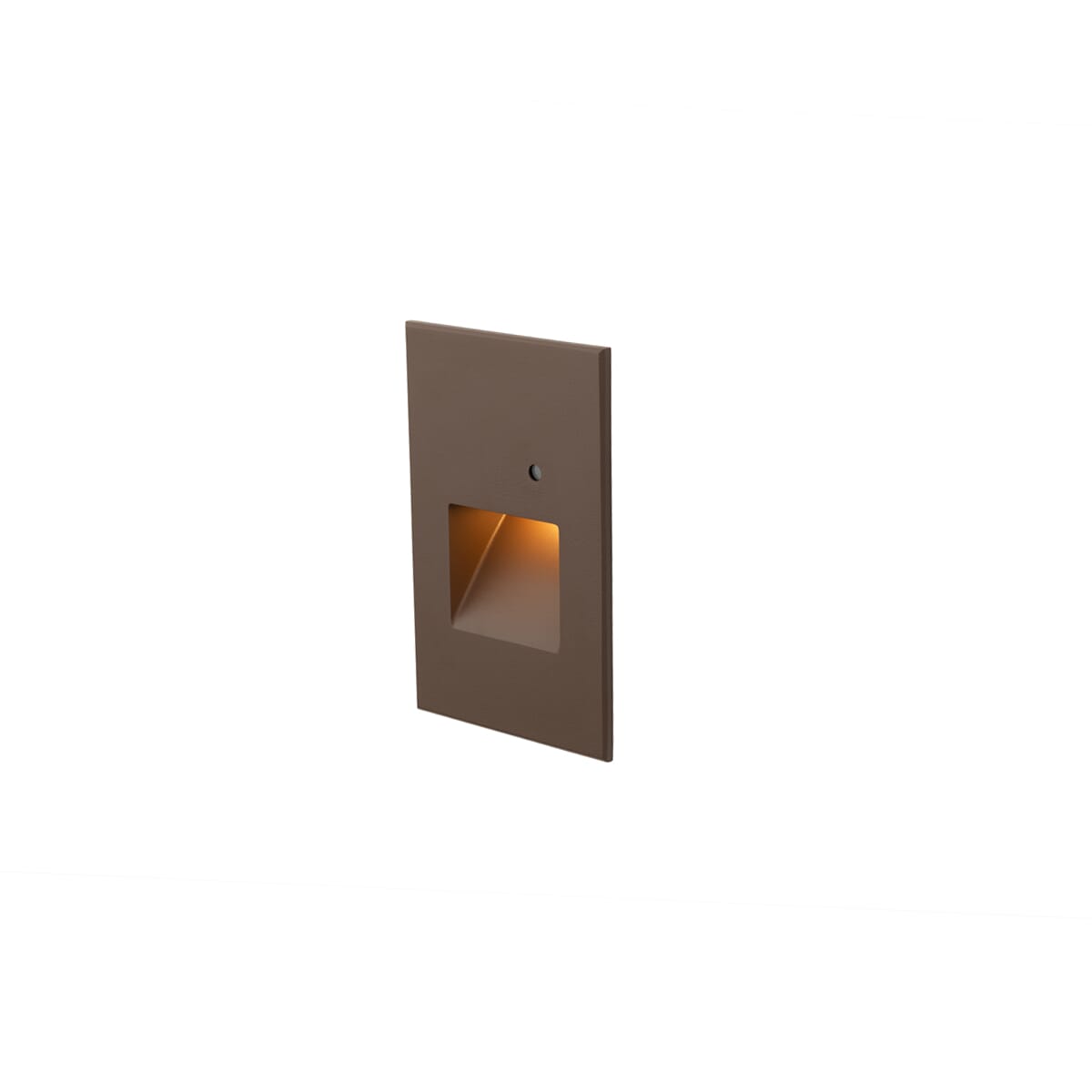 WAC Step Light With Photocell 3000K Wall Sconce in Bronze on Aluminum - WL-LED202-30-BZ