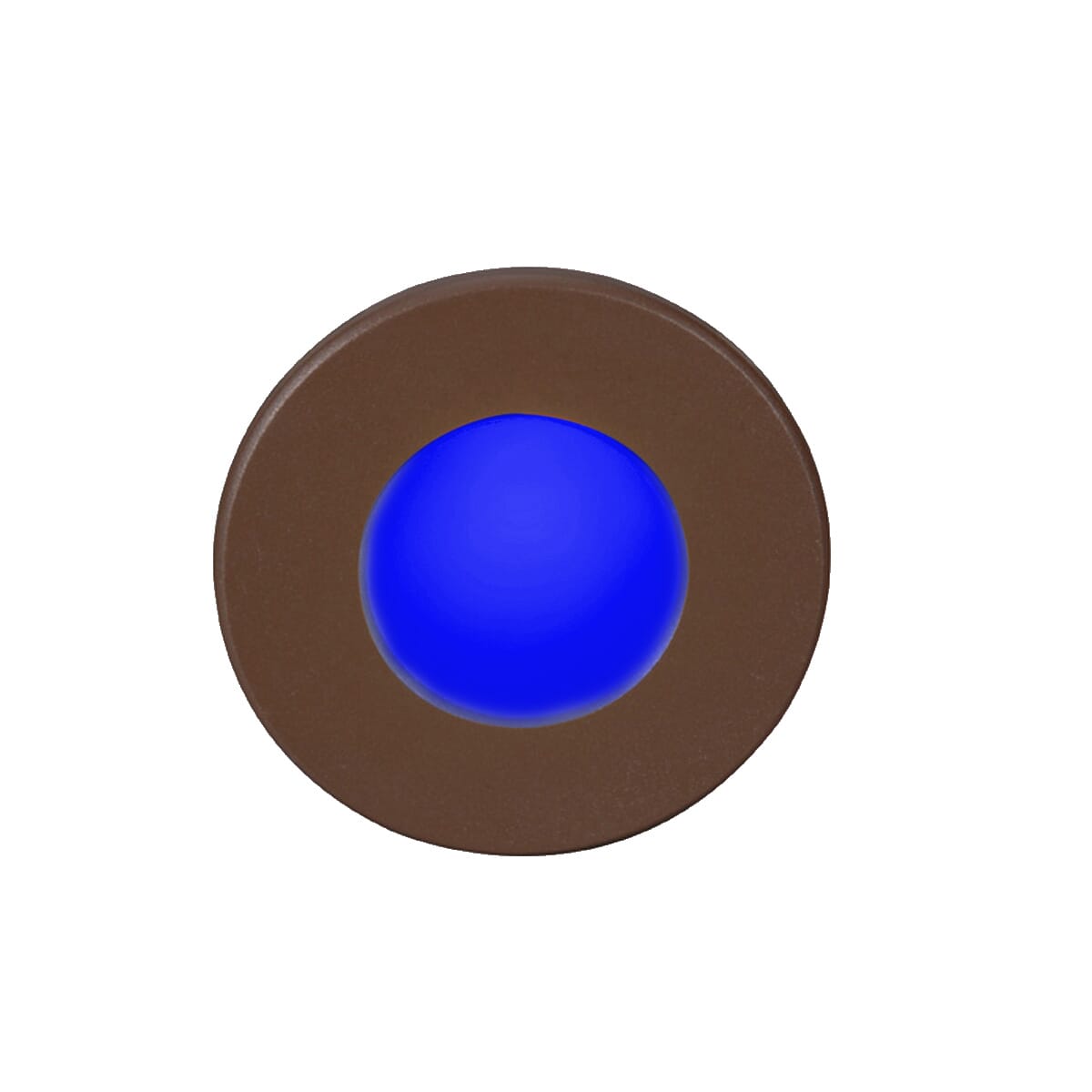 Bronze on Aluminum LED Step and Wall Light from the Led3 Cir Collection