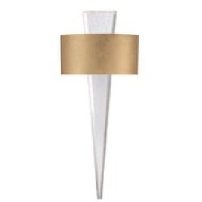 Modern Forms Palladian 2-Light Wall Sconce in Gold Leaf Modern Forms Palladian 2-Light Wall Sconce in Gold Leaf