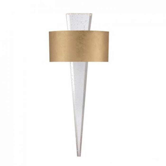 Modern Forms Vermeil 2-Light Wall Sconce in Gold Leaf Modern Forms Vermeil 2-Light Wall Sconce in Gold Leaf