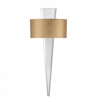 Modern Forms Vermeil 2-Light Wall Sconce in Gold Leaf