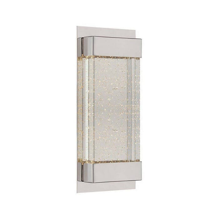 WAC Lighting 120V Mythical 13" LED Wall Sconce in Polished Nickel WAC Lighting 120V Mythical 13" LED Wall Sconce in Polished Nickel